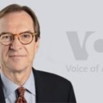 Voice of America Director David Ensor. Critics say that VOA news reporting under him and VOA Executive Editor Steve Redish has declined and nearly collapsed.