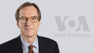 Voice of America Director David Ensor. Critics say that VOA news reporting under him and VOA Executive Editor Steve Redish has declined and nearly collapsed.