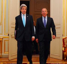 Kerry and Lavrov in Paris 3-30-14