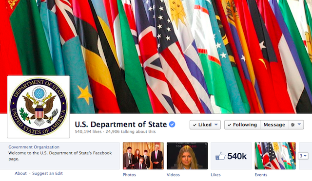 US State Department Facebook 4-16-14