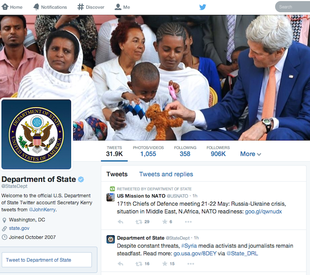 US STATE DEPT TWITTER Screen Shot 2014-05-18 at 1.56AM EDT