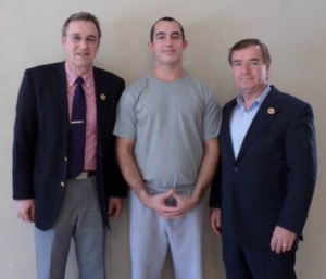 Sgt. Tahmooressi with Rep.  Royce and Rep. Salmon