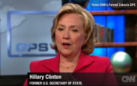 Hillary Clinton on CNN, July 27, 2014