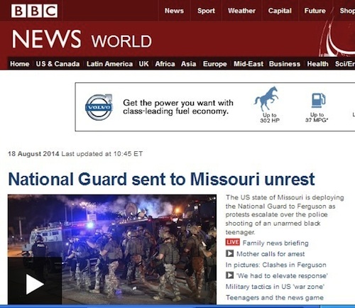 081814 BBC World - Ferguson Lead with Live Presscon