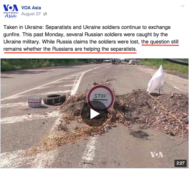 Voice of America Asia Facebook Screen Shot 2014-08-31 at 4.55PM EDT