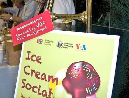 Ice Cream Social at VOA