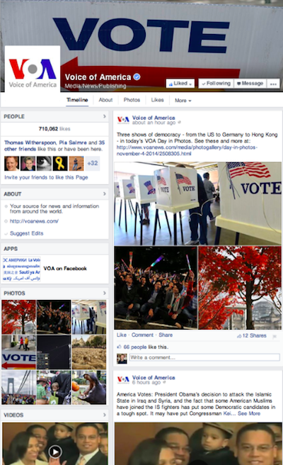 VOA Facebook Screen Shot 2014-11-04 at 10.52PM ET