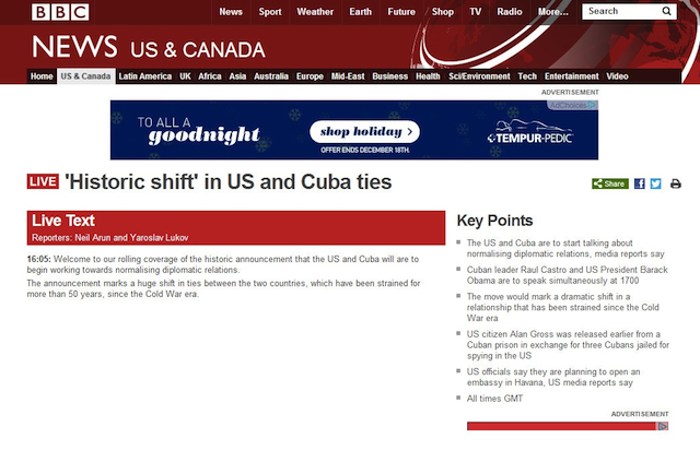 121714 BBC Live Text Coverage - Cuba