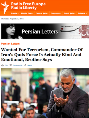 RFERL on Qassem Soleimani