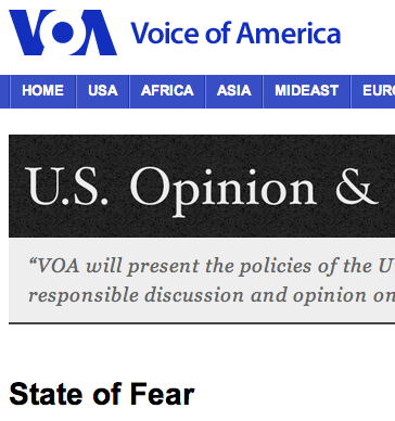 Voice of America State of Fear Partial Screen Shot 2015-12-05 at 11.24 PM EST