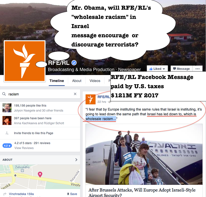 RFERL Wholesale Racism in Israel Facebook Screen Shot 2016-03-26 at 9.22 PM ET