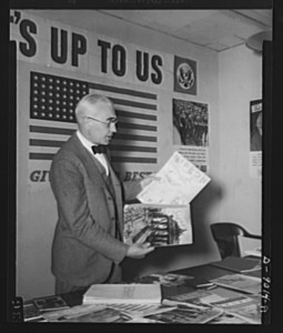 Elmer Davis, director of the Office of War Information, at a press conference on March 6 1943