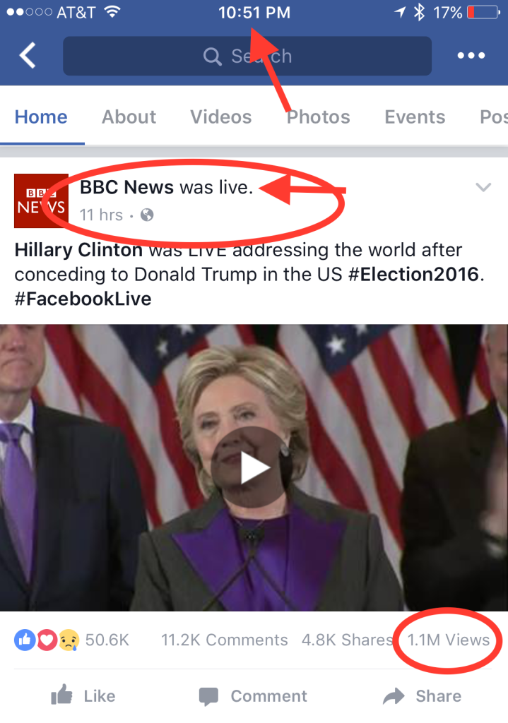 BBC-Facebook-Clinton-LIVE-10-51-PM-11-9-16