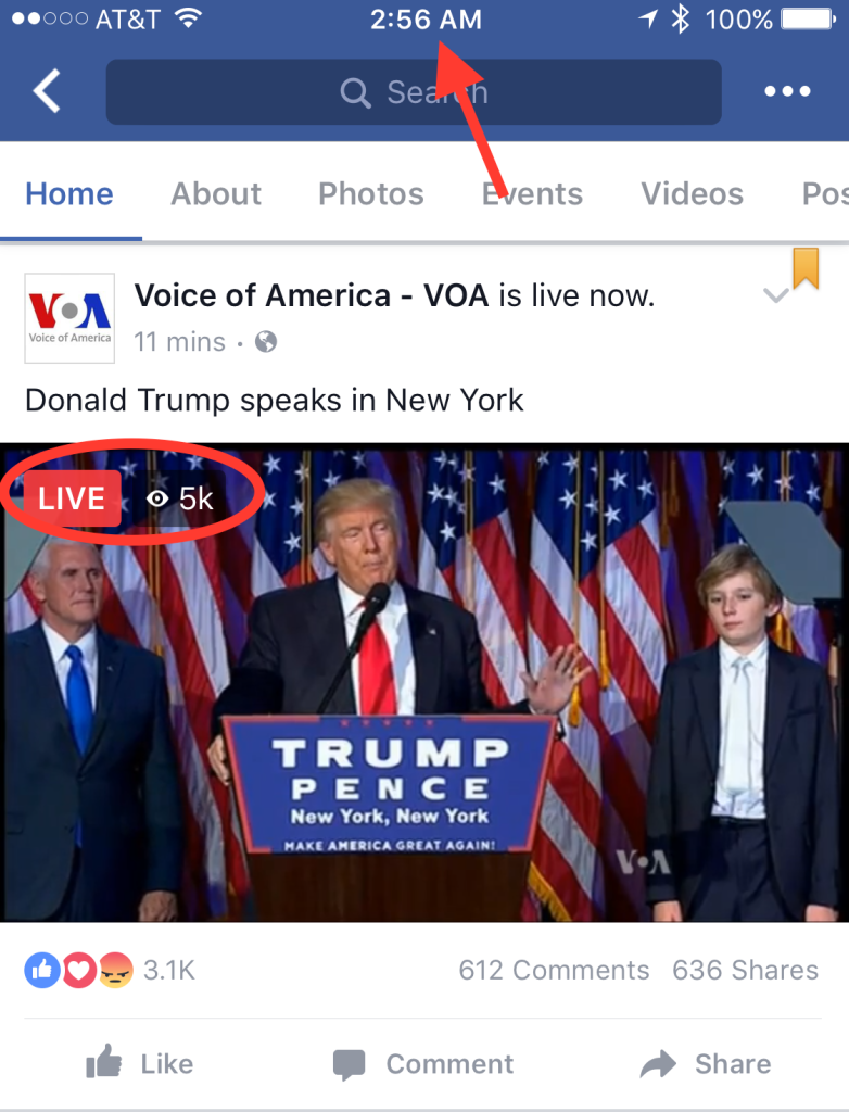 VOA-News-LIVE-Facebook-Donald-Trump-2-56-AM-ET-November-9-2016