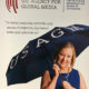 VOA Director Amanda Bennett holding a USAGM umbrella for a publicity photo. In 2018, the U.S. Broadcasting Board of Governors (BBG), the federal agency in charge of VOA, changed its name to the U.S. Agency for Global Media (USAGM). President Biden nominated Bennett to be USAGM CEO and she was confirmed by the U.S. Senate in a 60-36 vote. She faces accusations of mismanagement and security lapses in her previous U.S. government position as the Voice of America (VOA) director.